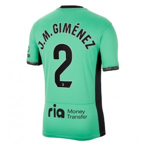 Atletico Madrid Jose Gimenez #2 Replica Third Stadium Shirt 2023-24 Short Sleeve
